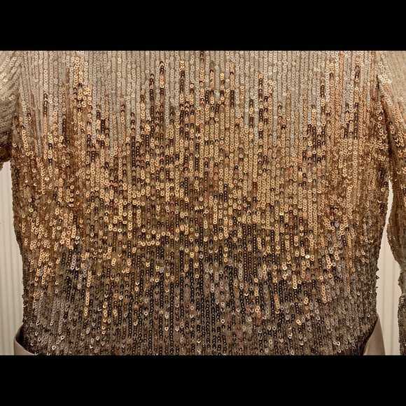 Betsy and Adam Quinn Embellished Sequin Ballgown - Picture 13 of 14